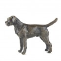 Bronze Dog Sculpture: Border Terrier by Sue Maclaurin