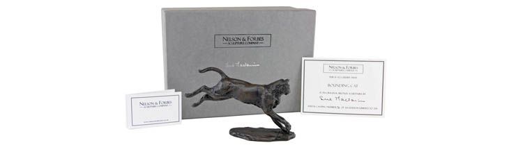 Wedding Present Gift Idea Bronze Cat Sculpture